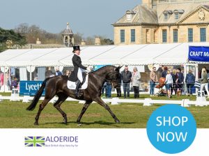 Aloeride aloe vera for horses for Dressage in Three Day Eventing