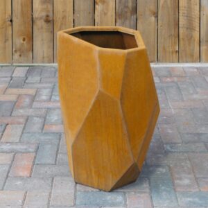 small shaped metal planter for outside areas 600x600 1 300x300