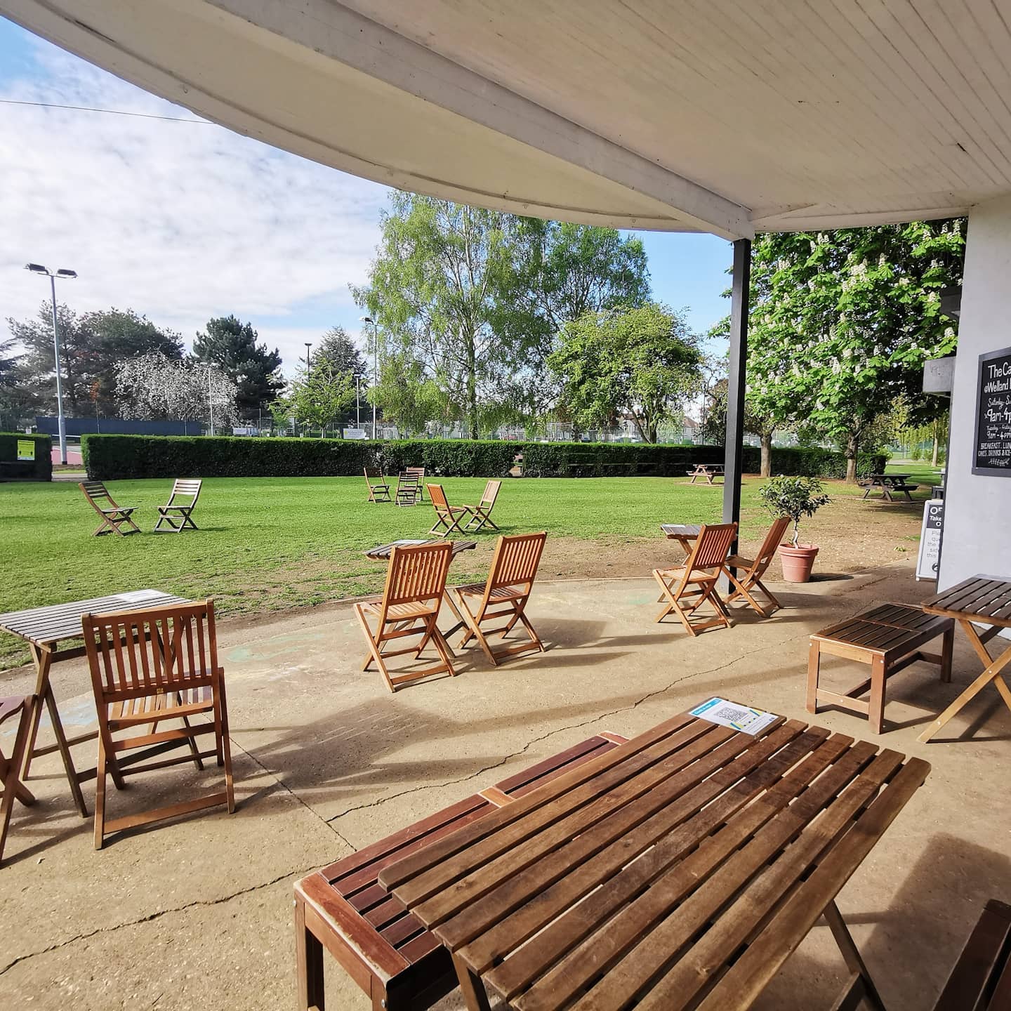 The Cafe at Welland Park Market Harborough